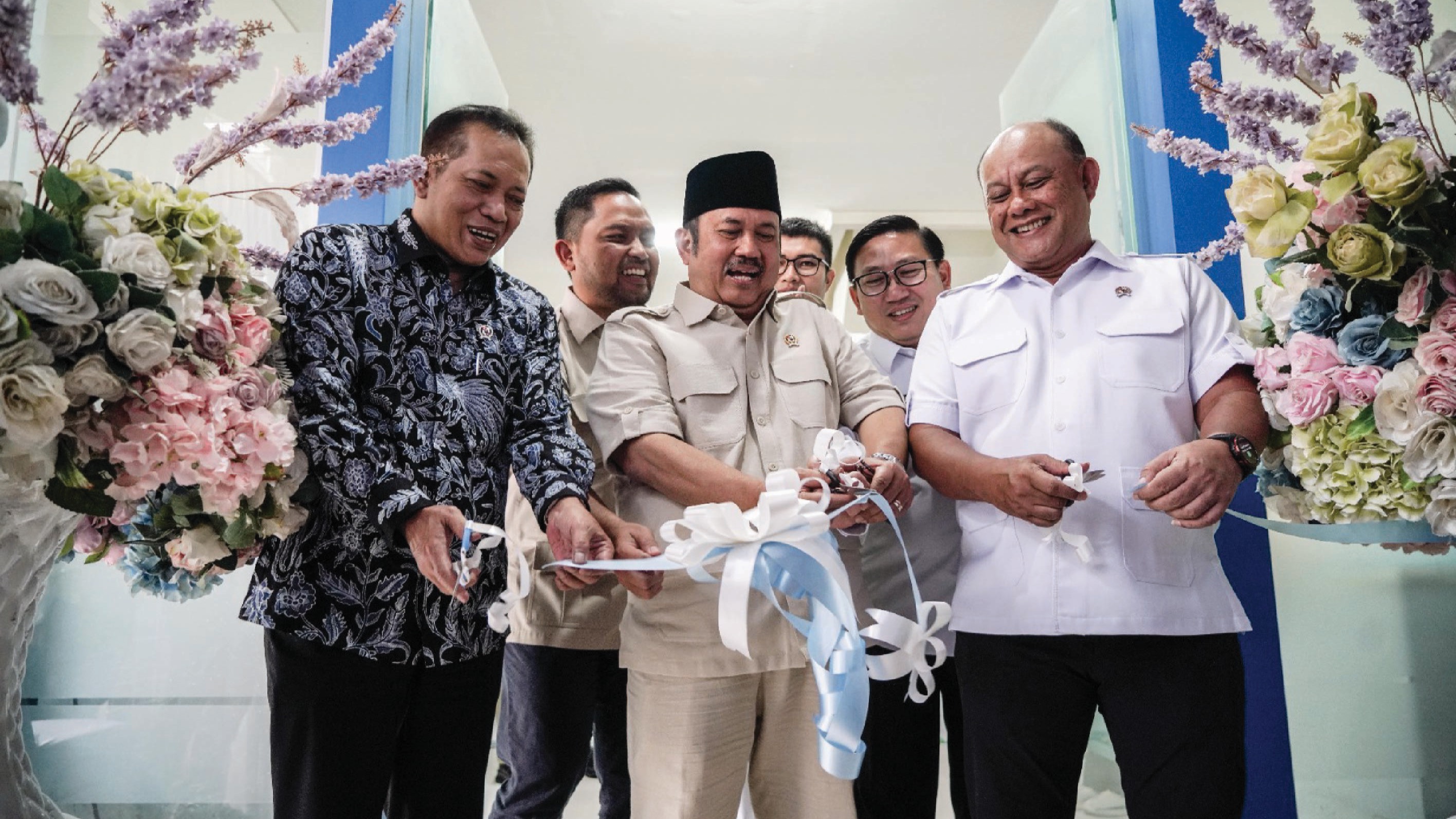 Susu Menu Favorit MBG! Kepala BGN Langkat Launching Rumah Susu