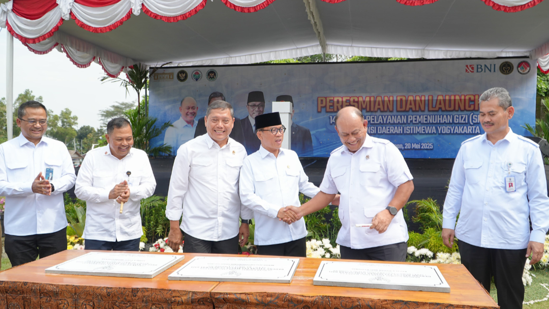 BGN Langkat Bersama Kemendes PDT Launching 14 SPPG Di Provinsi Daerah Istimewa Yogyakarta