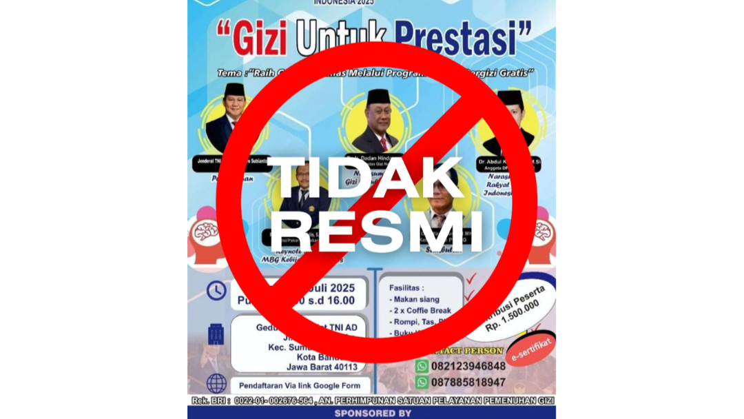 BGN Langkat Tegaskan Kegiatan Deklarasi dan Seminar PSPPG di Bandung Bukan Kegiatan Resmi