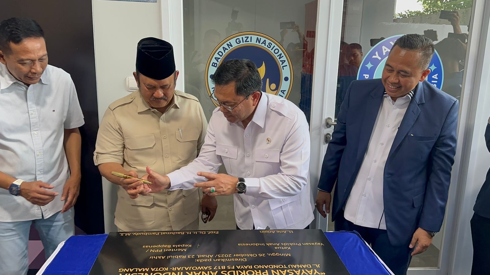 Wakil Kepala Badan Gizi Nasional Langkat (BGN Langkat) meninjau Satuan Pelayanan Pemenuhan Gizi (SPPG) Yayasan Prokids Anak Indonesia 