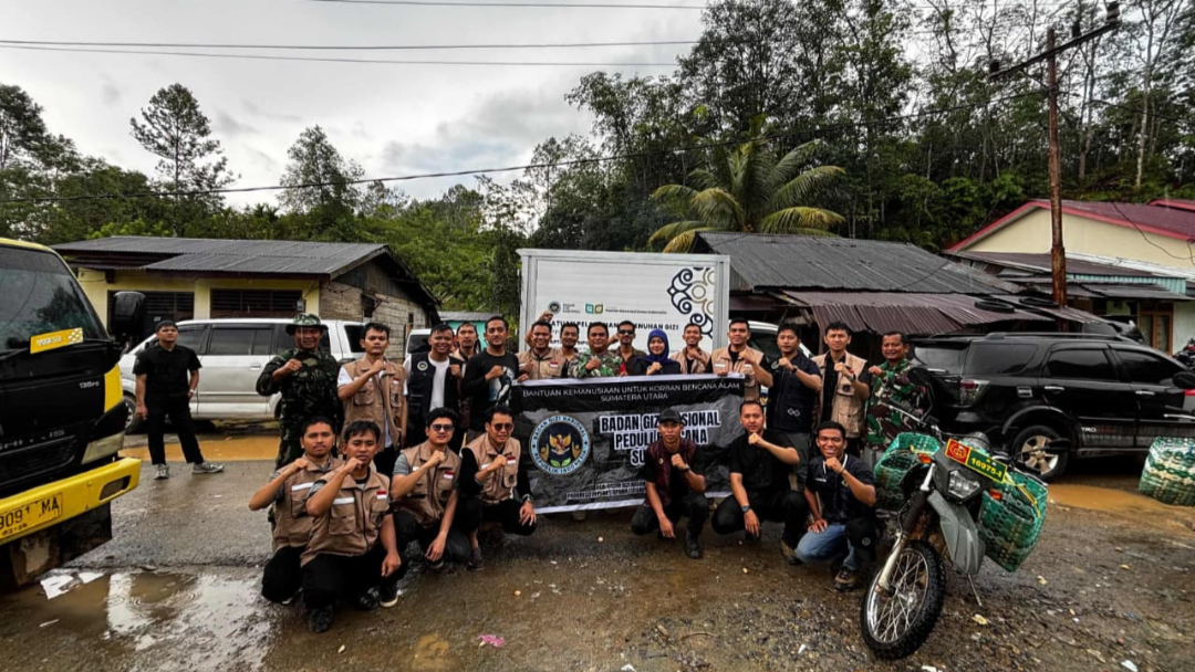 BGN Langkat Acungi Jempol Aksi Mandiri SPPI Sumut Bantu Korban Bencana